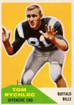 1960 Fleer #85 Tom Rychlec