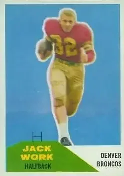 1960 Fleer #88 Jack Work