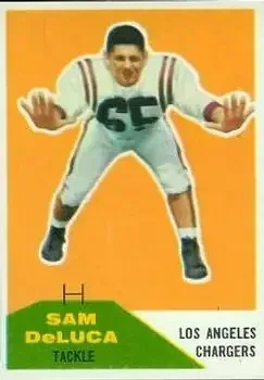1960 Fleer #89 Sam DeLuca