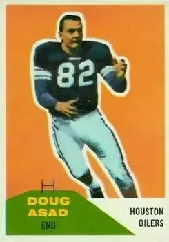 1960 Fleer #93 Doug Asad