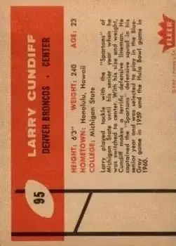 Back of Larry Cundiff