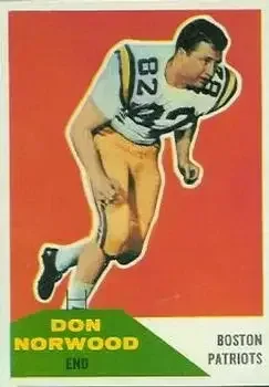 1960 Fleer #97 Don Norwood