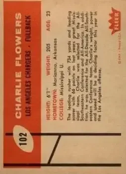 Back of Charlie Flowers