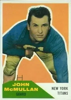 1960 Fleer #103 John McMullan