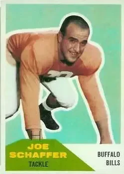 1960 Fleer #105 Joe Schaffer