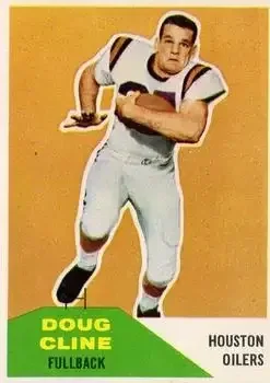 1960 Fleer #109 Doug Cline
