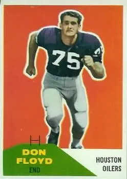 1960 Fleer #113 Don Floyd