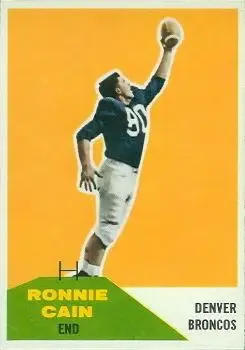 1960 Fleer #114 Ronnie Cain