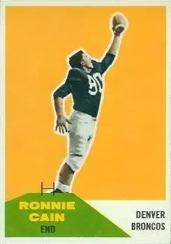 1960 Fleer #114 Ronnie Cain