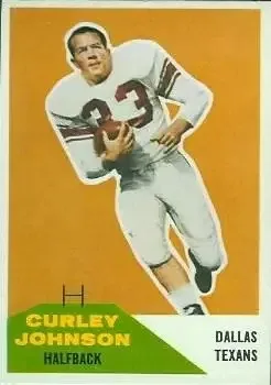 1960 Fleer #123 Curley Johnson