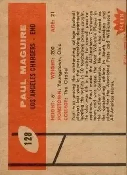 Back of Paul Maguire