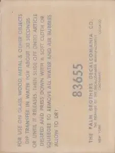 1960 Fleer - AFL Team Decals #NNO - Card #NNO - Houston Oilers