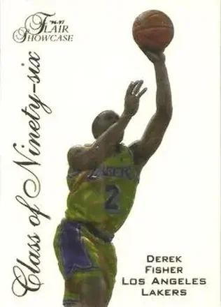 1996-97 Flair Showcase #7 Class of '96 Derek Fisher