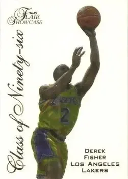 1996-97 Flair Showcase #7 Class of '96 Derek Fisher