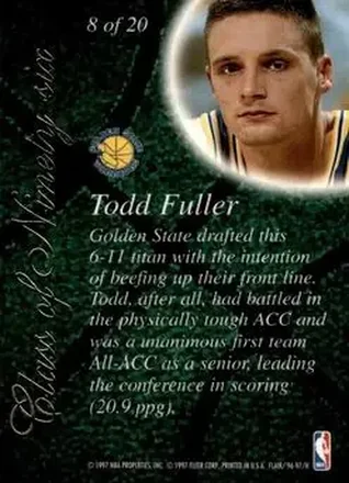 Todd Fuller Rückseite