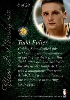Back of Todd Fuller