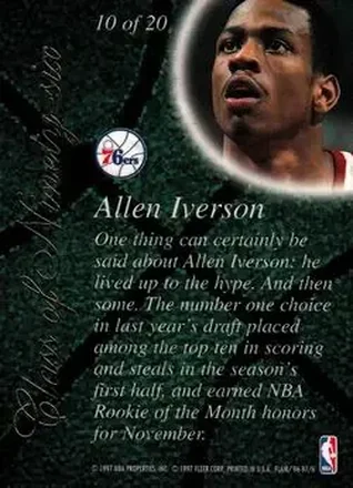 Allen Iverson 背面