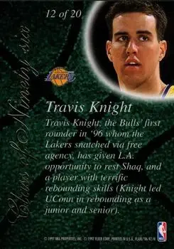 Back of Travis Knight