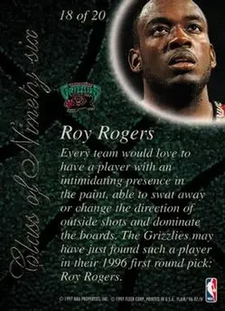 Reverso de Roy Rogers