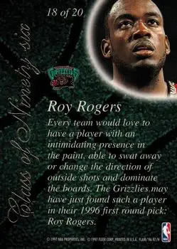 Back of Roy Rogers