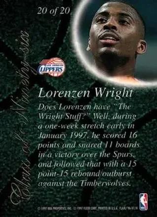 Retro di Lorenzen Wright