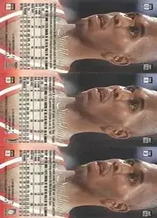 Verso de Jerry Stackhouse Promo (3-card strip) Philadelphia 76ers