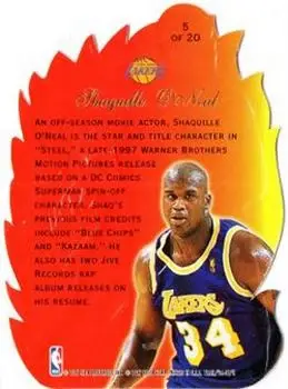 Back of Shaquille O'Neal