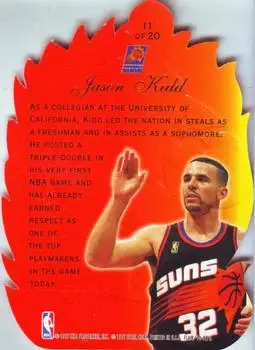 Back of Jason Kidd