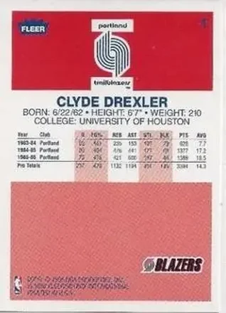 Retro di Clyde Drexler