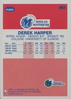 Back of Derek Harper