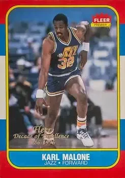 Front of Karl Malone