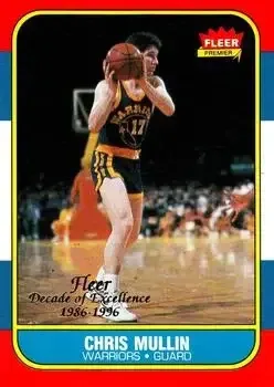 1996-97 Fleer - Decade of Excellence #6 Chris Mullin
