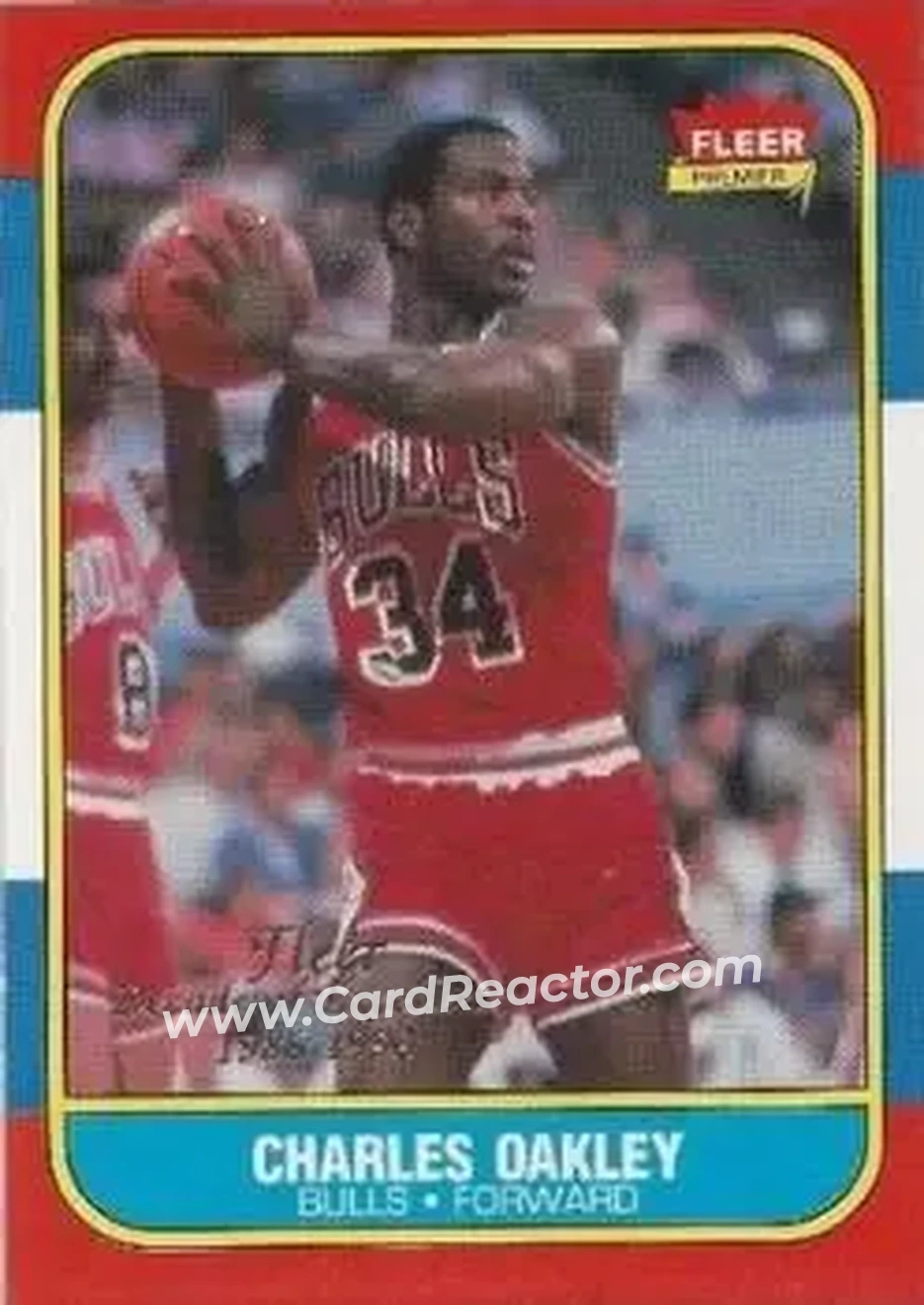 Front of Charles Oakley
