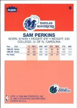 Back of Sam Perkins