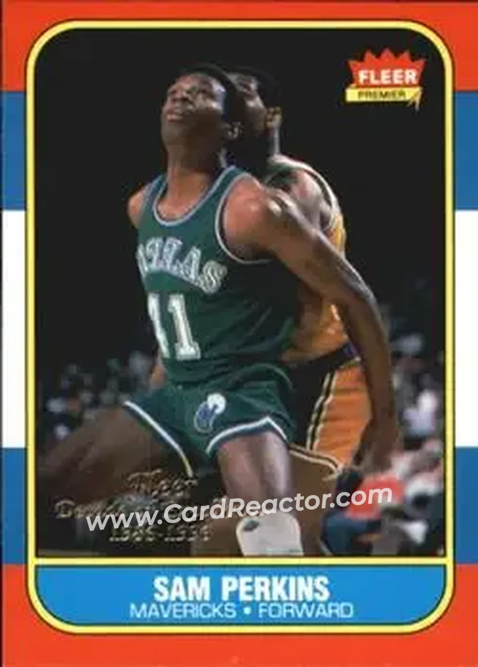 Front of Sam Perkins