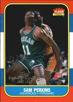 Front of Sam Perkins