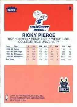 Back of Ricky Pierce