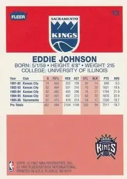 Back of Eddie Johnson