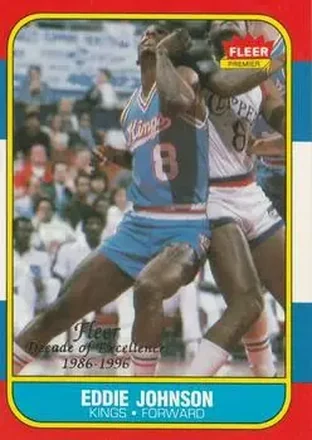 1996-97 Fleer - Decade of Excellence #13 Eddie Johnson