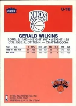 Back of Gerald Wilkins