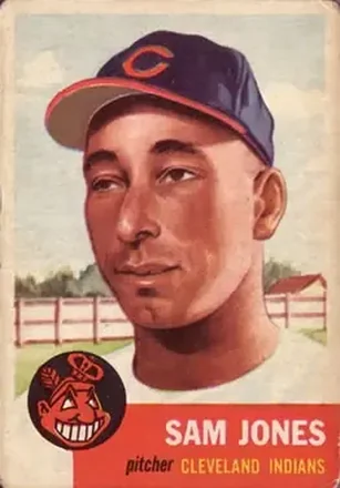 1953 Topps #6 Sam Jones