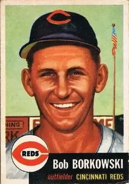 1953 Topps #7 Bob Borkowski