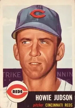 1953 Topps #12 Howie Judson