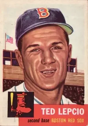 1953 Topps #18 Ted Lepcio