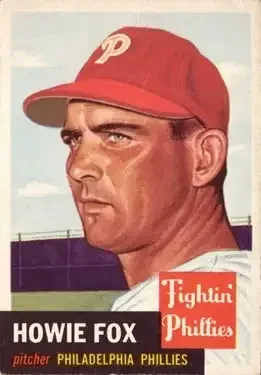 1953 Topps #22 Howard Fox