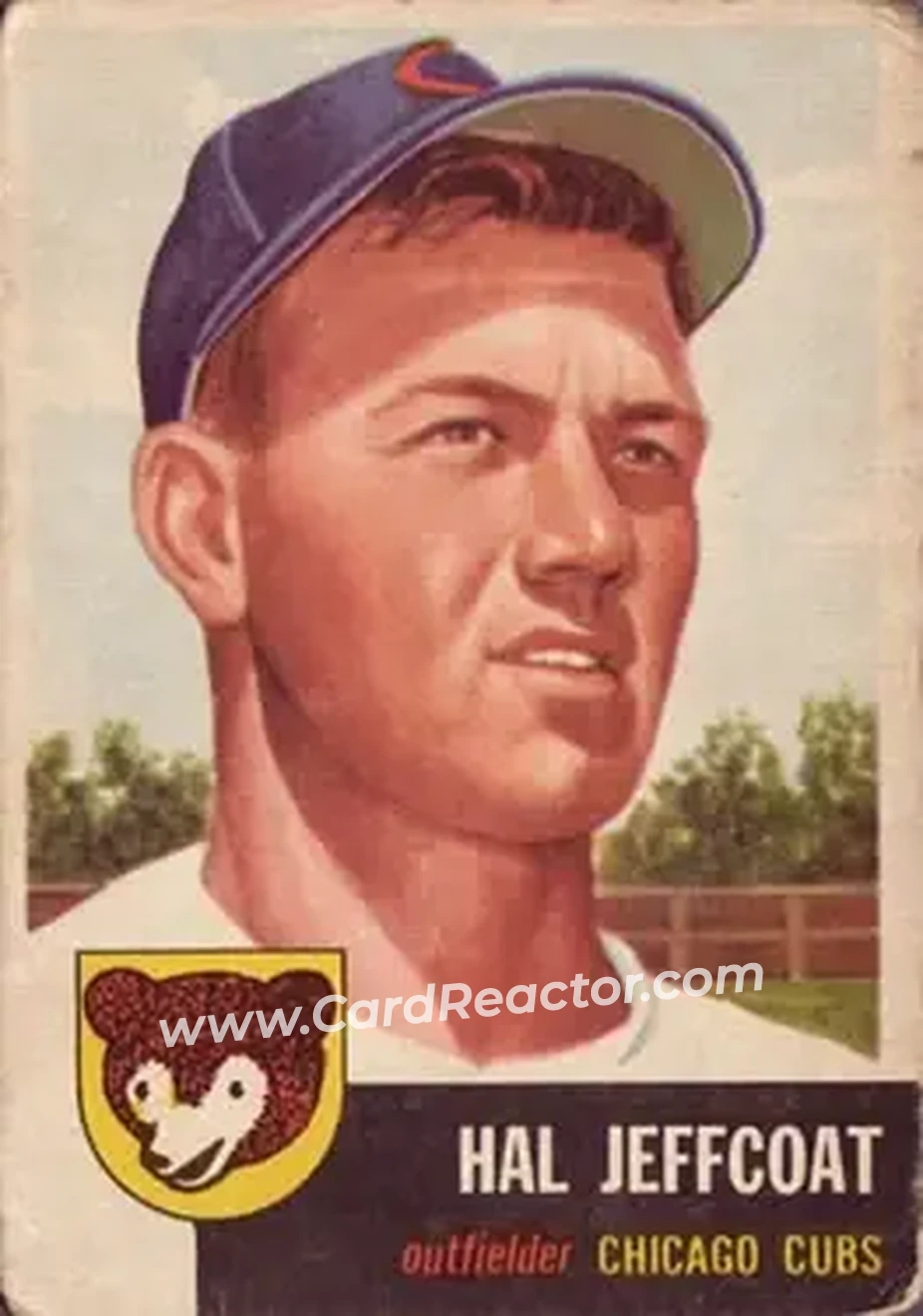 Front of Hal Jeffcoat