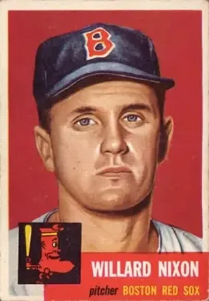 1953 Topps #30 Willard Nixon
