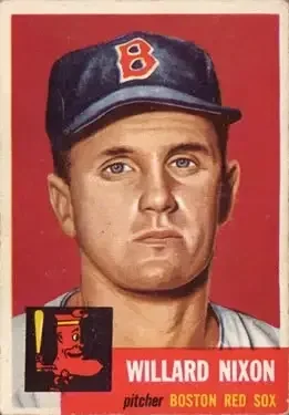 1953 Topps #30 Willard Nixon