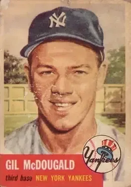 1953 Topps #43 Gil McDougald