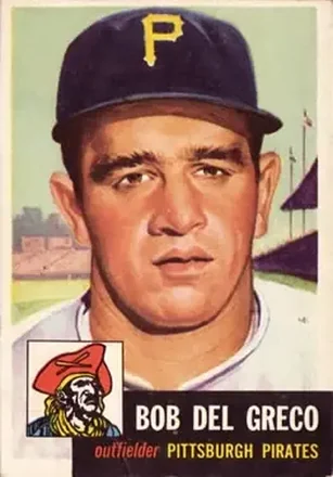 1953 Topps #48 Bobby Del Greco